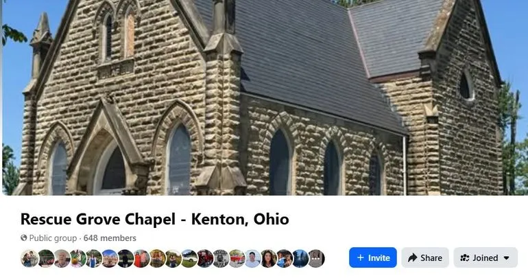 Rescue Grove Chapel Seeking New Facebook Group Members