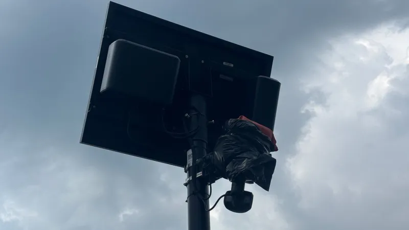 Columbus covers Flock cameras as officer is probed for alleged license plate reader misuse