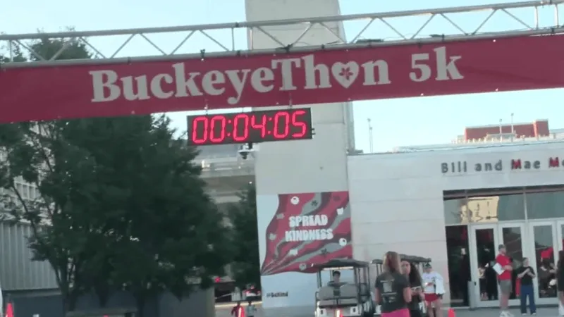 Racing for a cure: Runners lace up for BuckeyeThon 5K