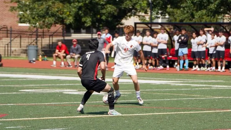 Wallace's two-goal effort lifts men's soccer over Carnegie Mellon