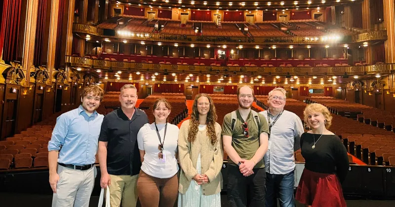 Denison students get a peek behind the curtain of Chicago theatre scene