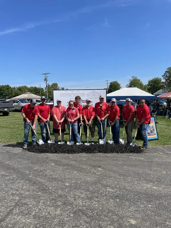 Groundbreaking Held for New Livestock Facility at Hardin County Fairgrounds