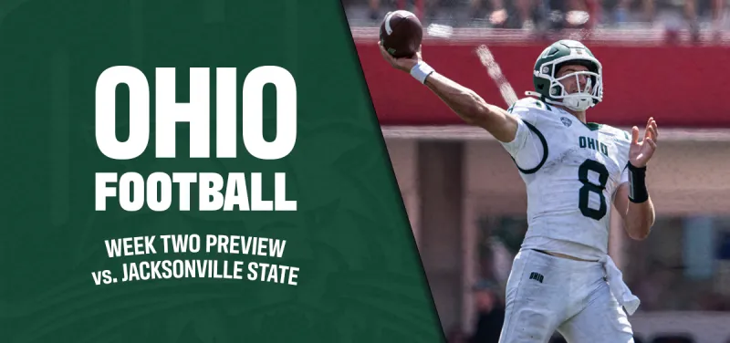 PREVIEW: Ohio Football opens home schedule against Jacksonville State in 2024 Cure Bowl rematch