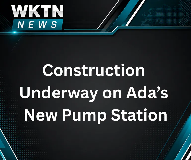 Construction Underway on Ada's New Pump Station
