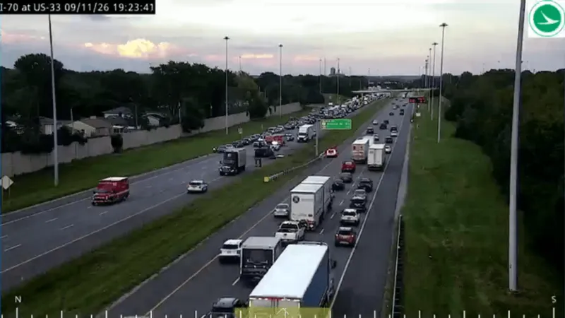 Man killed in Friday evening crash along I-70
