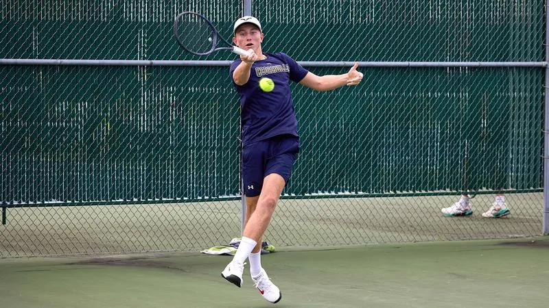 West Virginia State tops Cedarville in men's tennis action