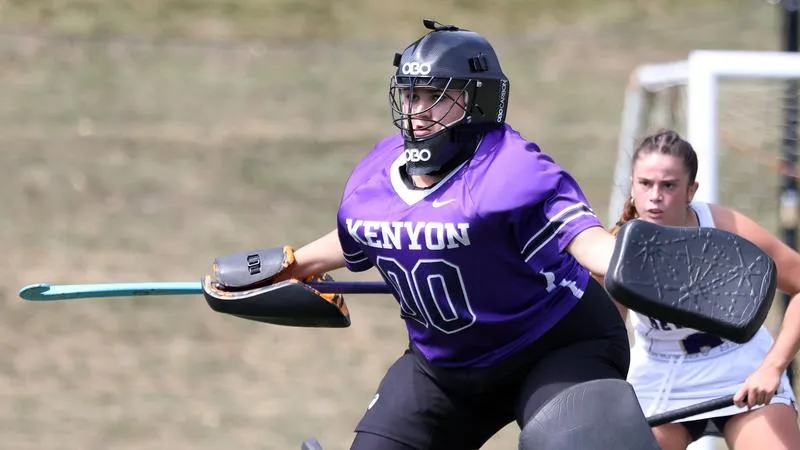 Field Hockey: Kenyon suffers first loss on last-minute goal