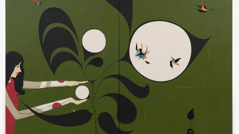 Columbus artist's homecoming show brings 70 works, live music, nature-inspired art to CMA