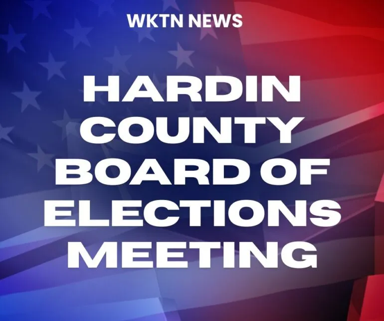 Hardin County Board of Elections to Hold Special Meeting Wednesday