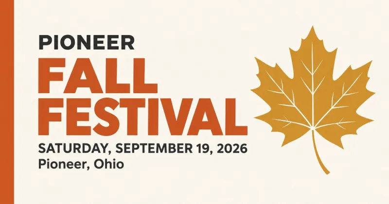 Pioneer Fall Fest Returns Saturday, September 19