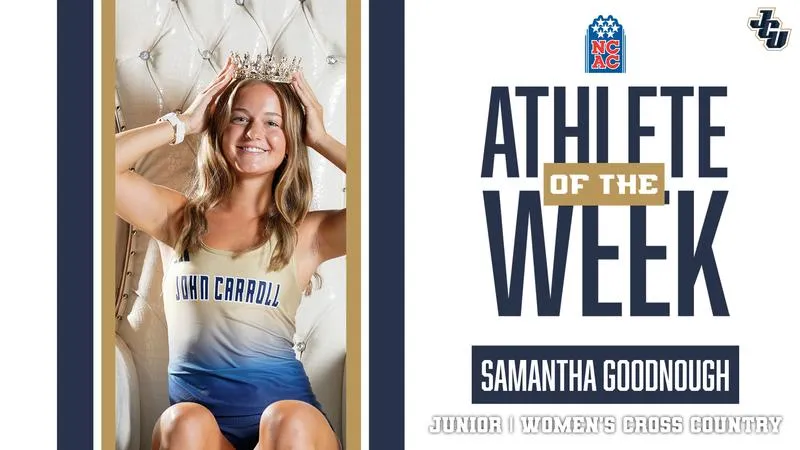 Samantha Goodnough named NCAC Athlete of the Week