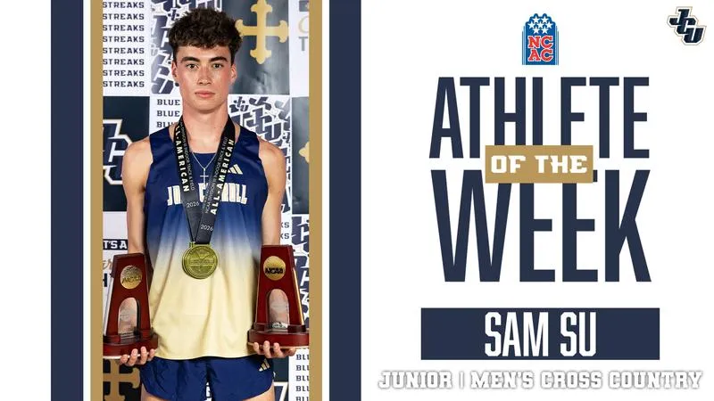 Sam Su claims the first NCAC Athlete of the Week this Season