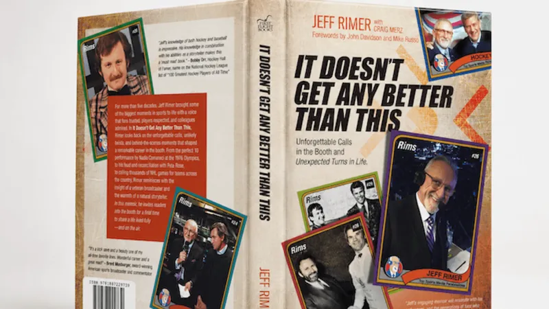 Former Blue Jackets broadcaster Jeff Rimer returns to Columbus with new book