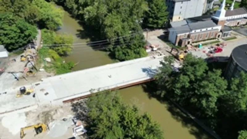 $5.3M Washington Avenue Bridge rebuild nears finish, reopening eyed in a month