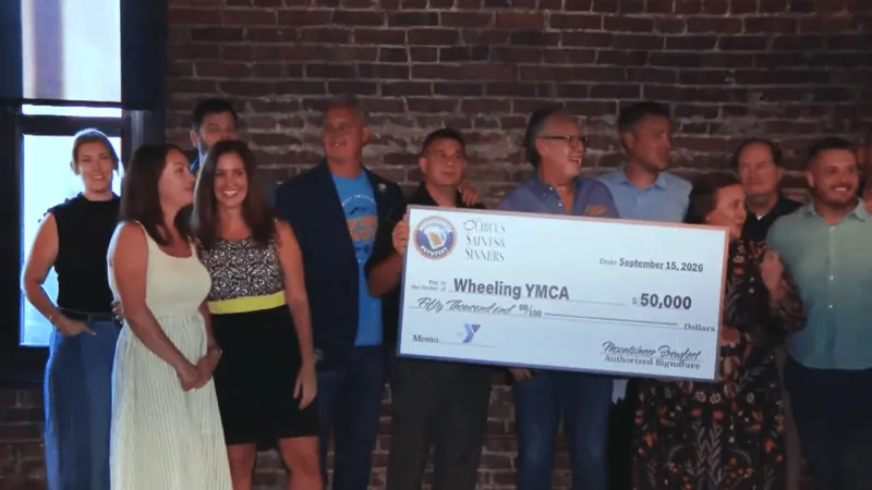 Mountaineer Brewfest donates $50,000 to Wheeling YMCA at annual waterfront event