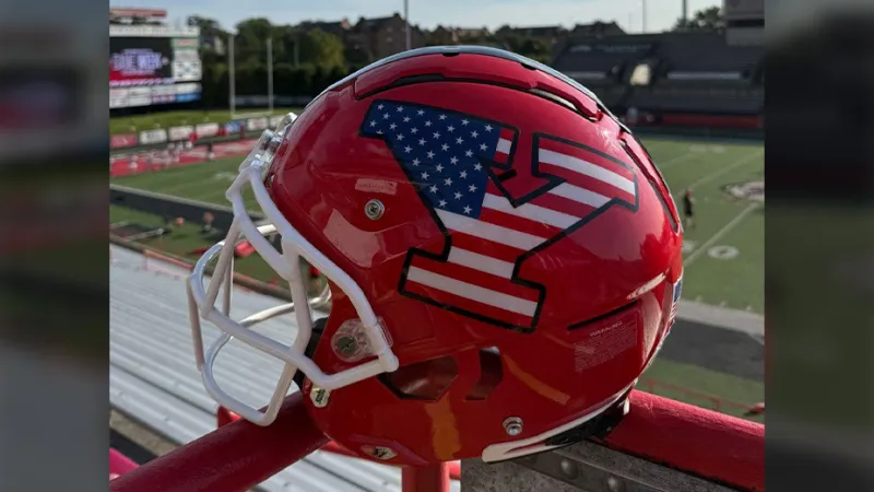 YSU Football Helmet Raffle Commemorates 9/11 Anniversary