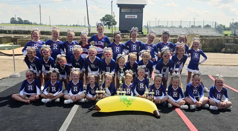 Riverdale Mini Cheerleaders Earn Top Honors at Hardin County Fair