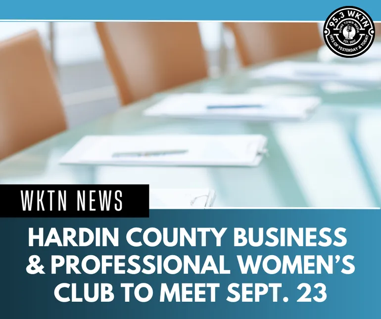 Hardin County Business & Professional Women's Club to Meet Sept. 23