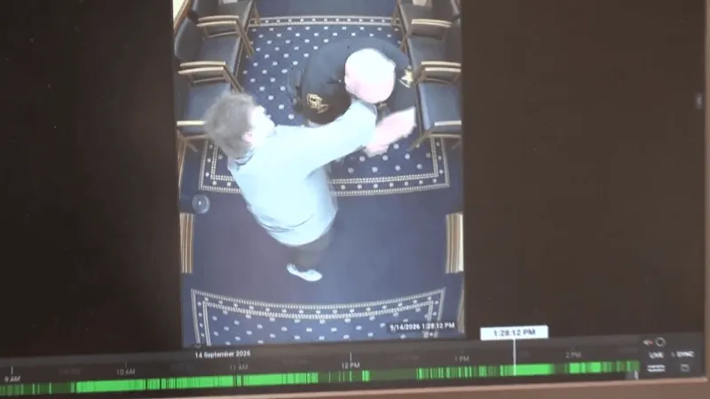 Video shows Ohio man break free from handcuffs, attack bailiffs at courthouse