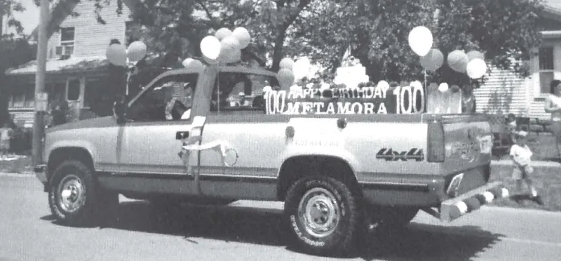 Historic Reflection: 1993 -- Metamora Centennial Parade