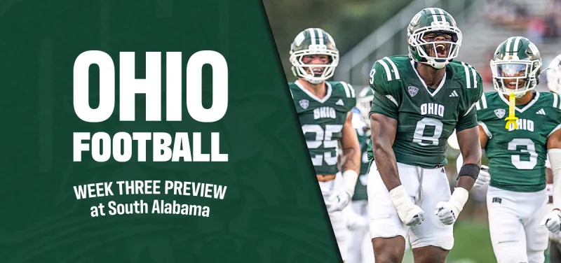 PREVIEW: Ohio Football hits the road to take on South Alabama for the first time since 2024