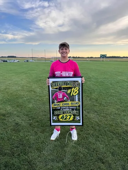 Trevor Welch Makes Cory-Rawson History