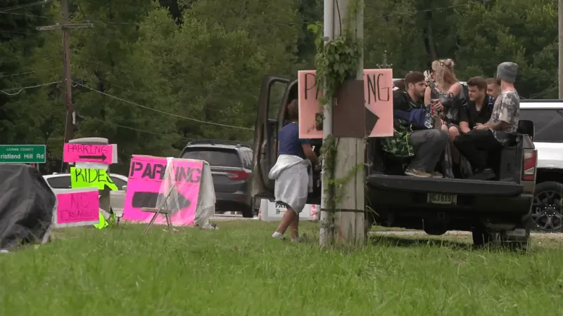 Festival fans face mud and parking changes after weeks of rain
