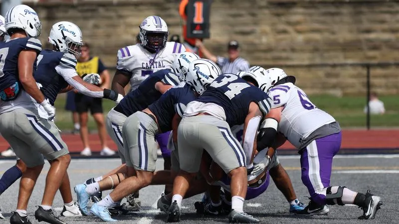 Defense dominates Capital in 32-10 victory