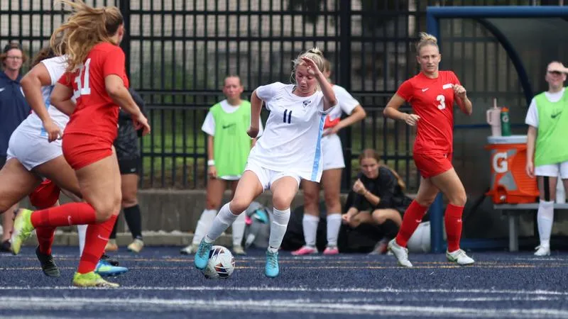 Women's soccer plays Ohio Wesleyan to a scoreless draw