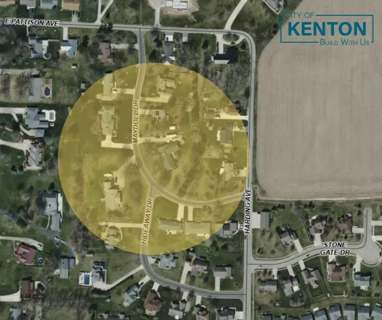 Water Main Break Reported in Kenton