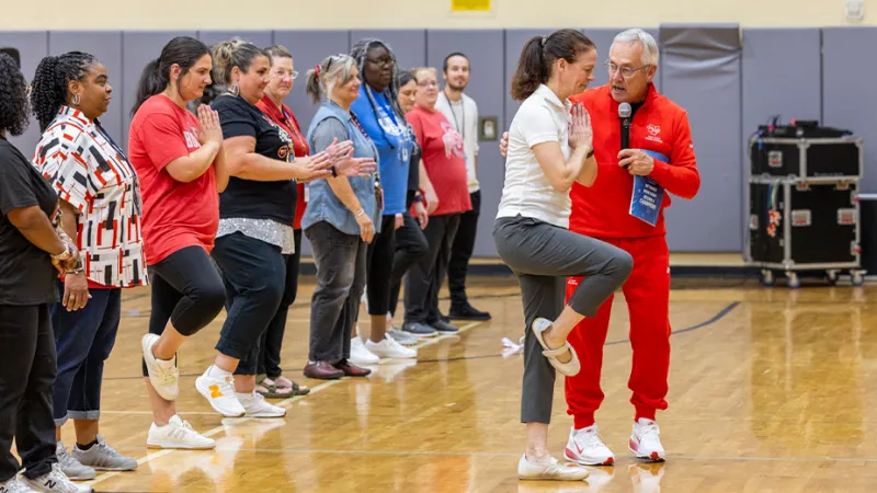 Team Tressel Fitness Challenge Partners with University Hospitals