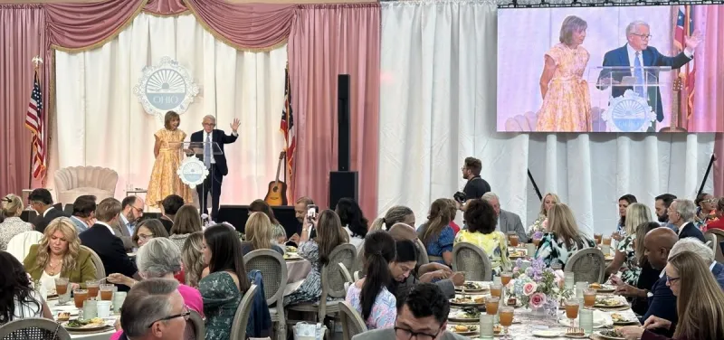 The DeWines honor Dolly Parton and Ohio's Imagination Library at their final First Lady lunch