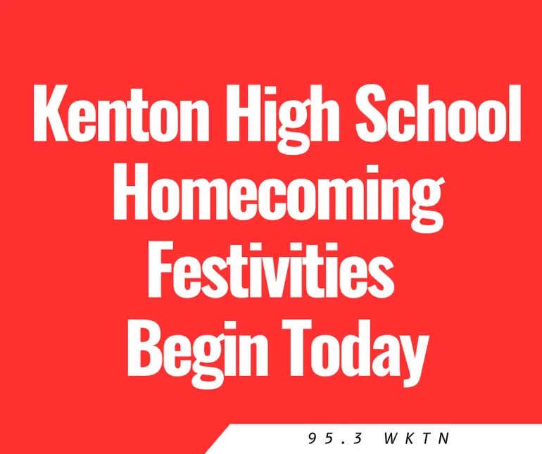 Kenton High School Homecoming Festivities Begin Today