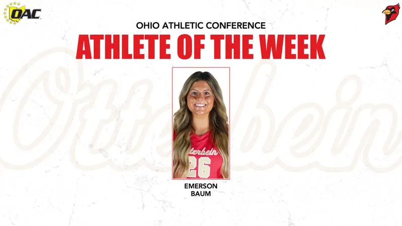 Emerson Baum named OAC Athlete of the Week