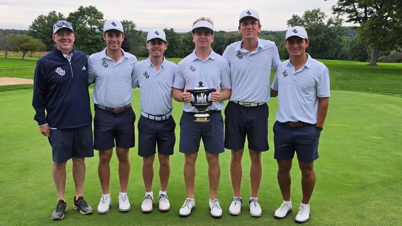 Record-Breaking Effort Secures First Place for Men's Golf at Allegheny