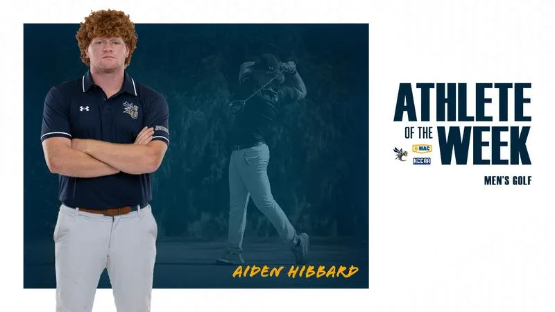 Hibbard selected G-MAC, NCCAA Men's Golfer of the Week
