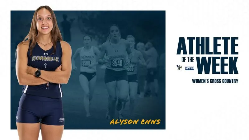 Enns earns Athlete of the Week honor from NCCAA