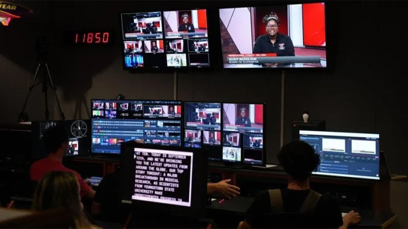 Bliss Hall TV Production Studio Receives $150K Upgrade