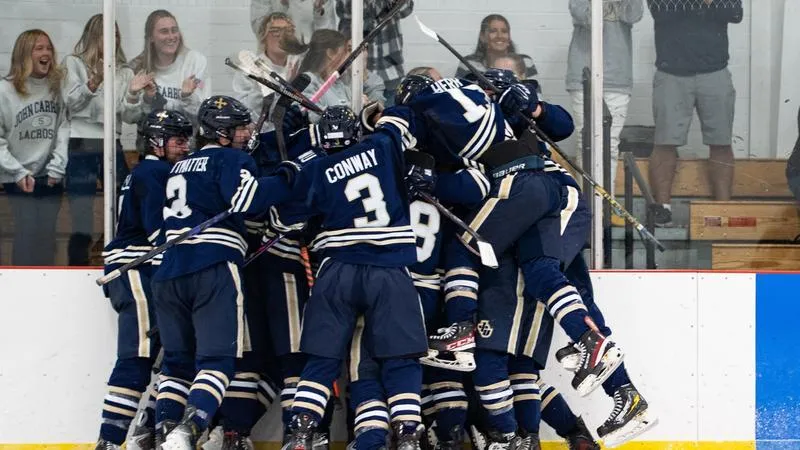 John Carroll Club Hockey Opens Season with Dramatic Sweep Over Villanova