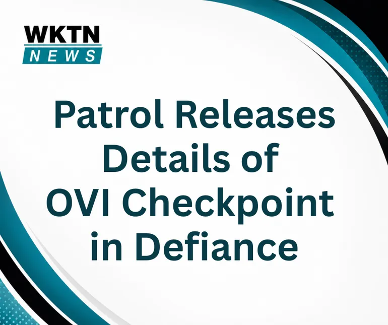 Patrol Releases Details of OVI Checkpoint in Defiance