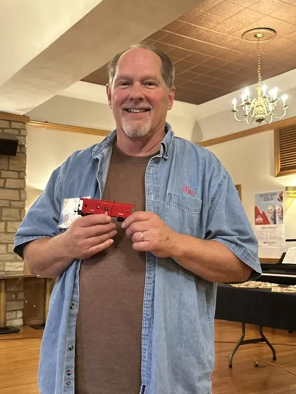 Hardin County Retired Teachers Learn About Scioto Junction Train Club and Caboose Restoration