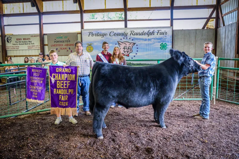 2026 Portage County Randolph Junior Fair Livestock Sale