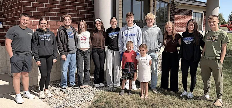 2026 Antwerp HS Homecoming Court