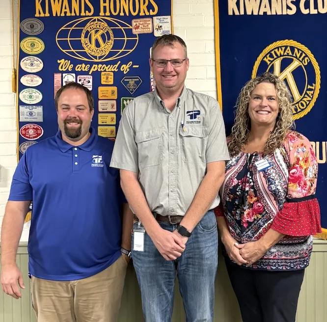 Herman and Gaskill speaks to Kiwanis