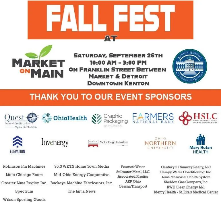 Fall Fest kicks off full day of events in Kenton on Saturday