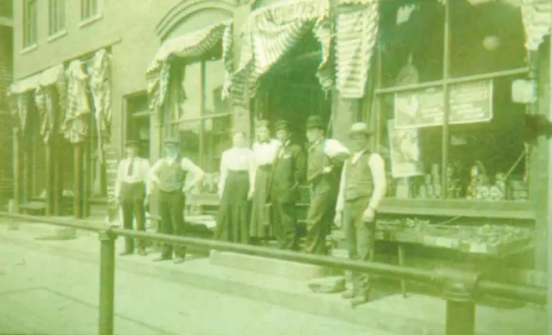 Historic Reflection: 1904 -- Swanton's F.J. Curtis Store