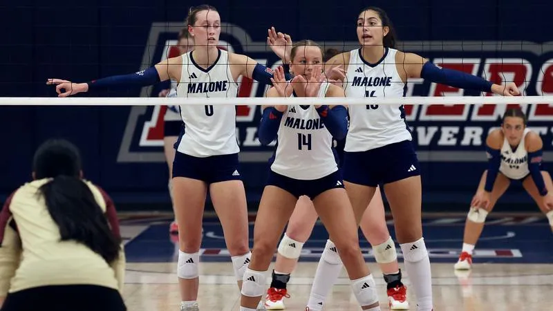Volleyball Blocks Ursuline on Historic Night
