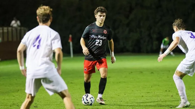Men's Soccer Forces Split at Marietta
