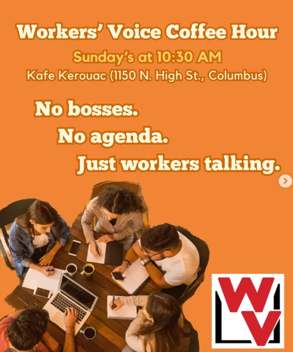 Worker's Voice Coffee & Conversation