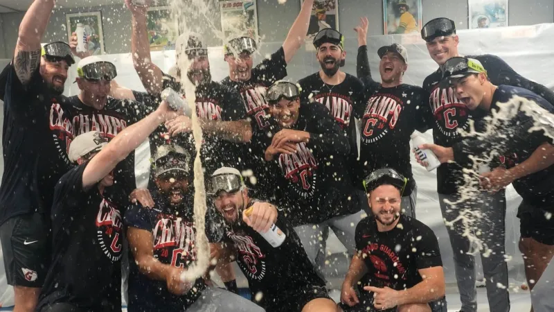 Cleveland Guardians are American League Central Champions for third consecutive year